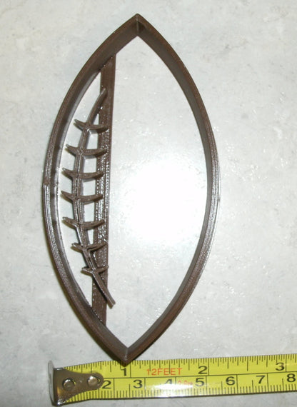 Football Ball Pigskin American Sports Cookie Cutter Made In USA PR680