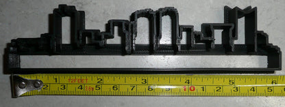 Fort Worth Texas City Skyline Horizon Cookie Cutter Made In USA PR2544