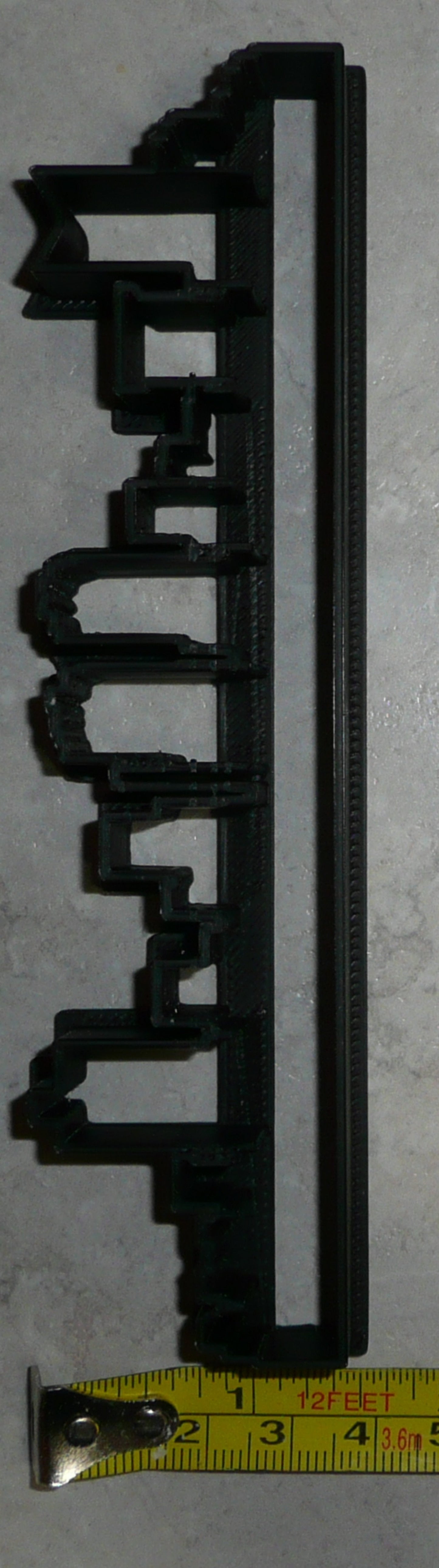 Fort Worth Texas City Skyline Horizon Cookie Cutter Made In USA PR2544