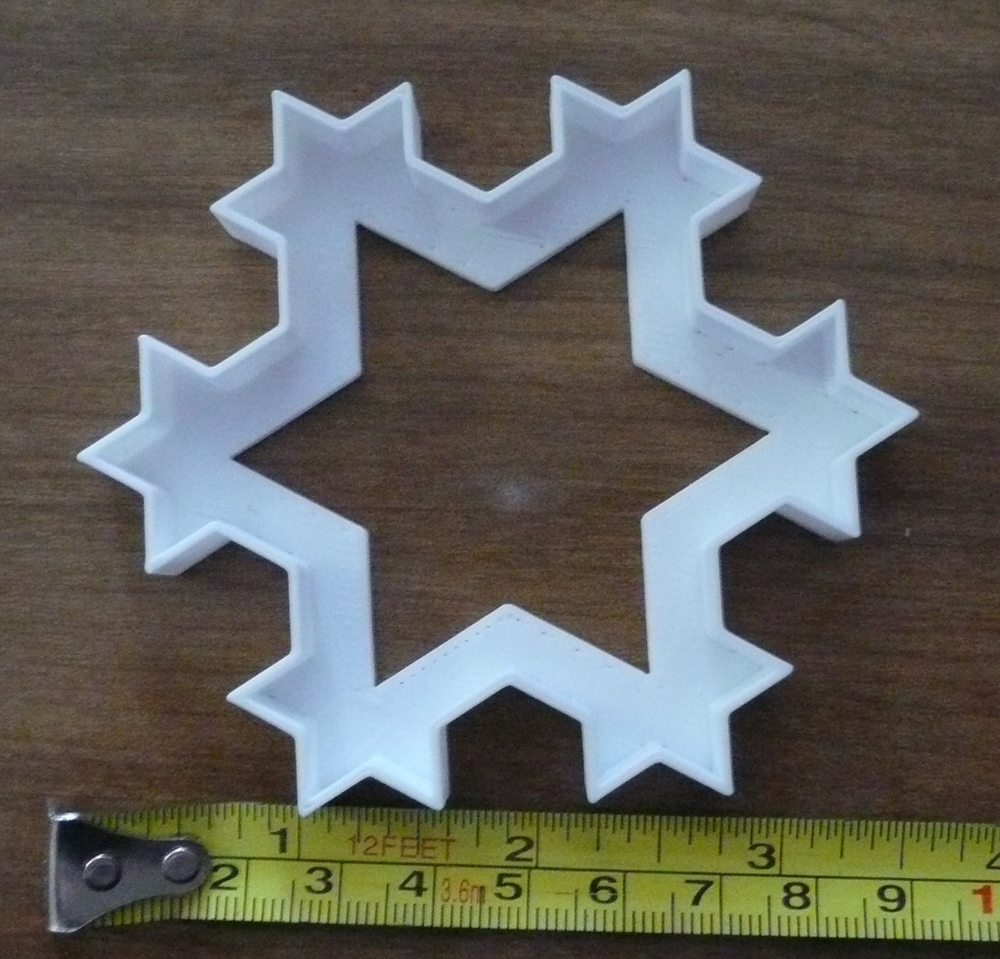 Fractal Star Baking Cookie Cutter Made In USA PR422