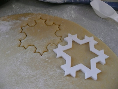 Fractal Star Baking Cookie Cutter Made In USA PR422