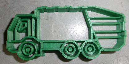 Garbage Truck Trash Collector Solid Waste Haul Landfill Cookie Cutter USA PR2606