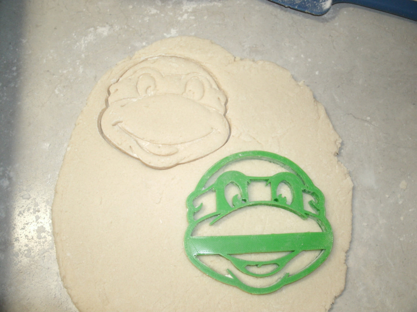 TMNT Teenage Mutant Ninja Turtle Face Cookie Cutter Made in USA PR484