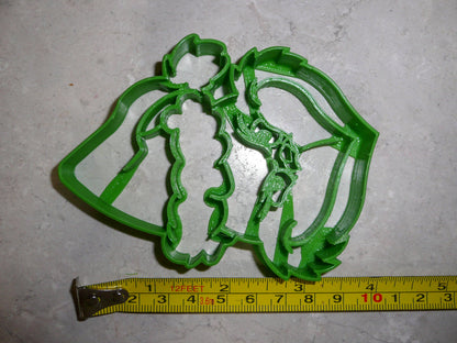 Grinch Head Dr Seuss Christmas Cartoon Cookie Cutter Made in USA PR682