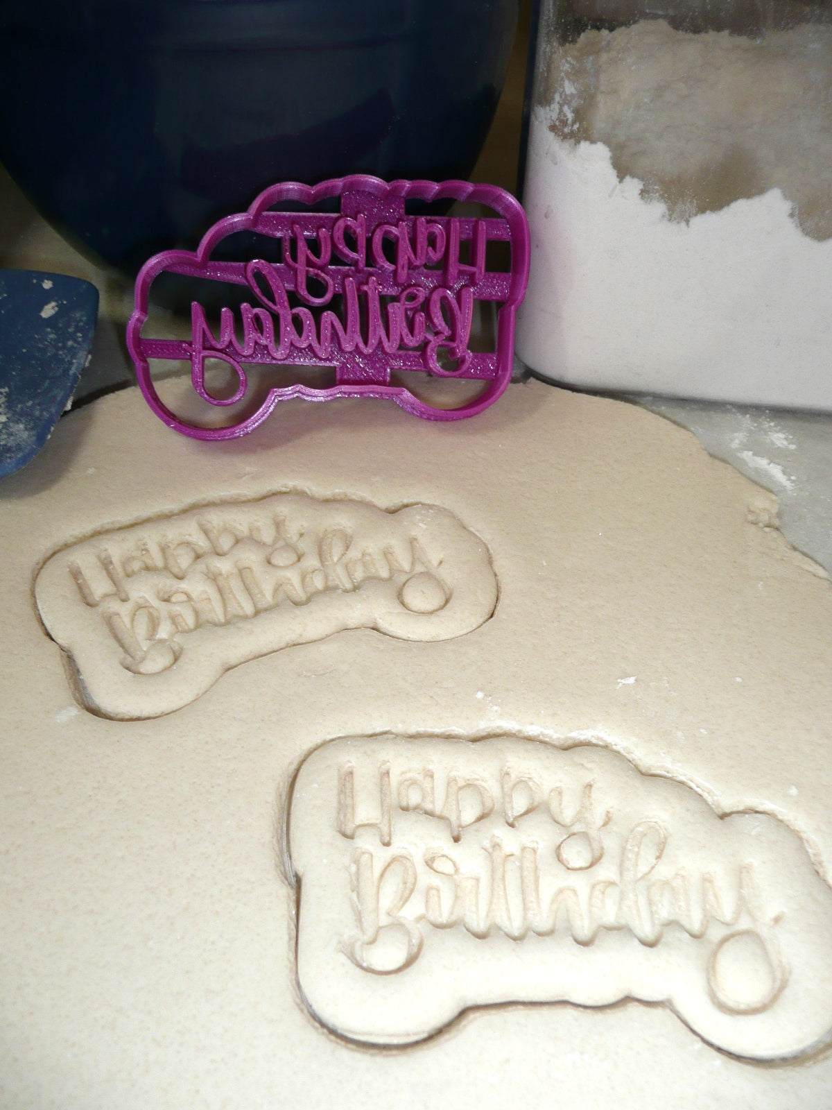 Happy Birthday Party Theme Cupcake Candle Set Of 6 Cookie Cutters USA PR1363