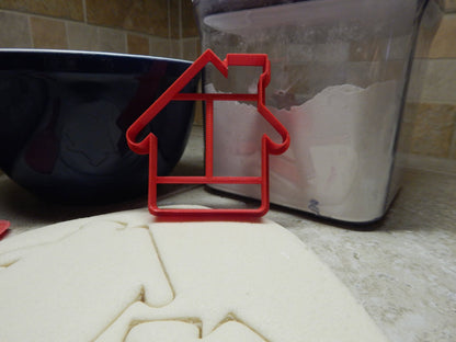 Doghouse Dog House Paw Print Bone Pet Set of 4 Cookie Cutters USA PR1265