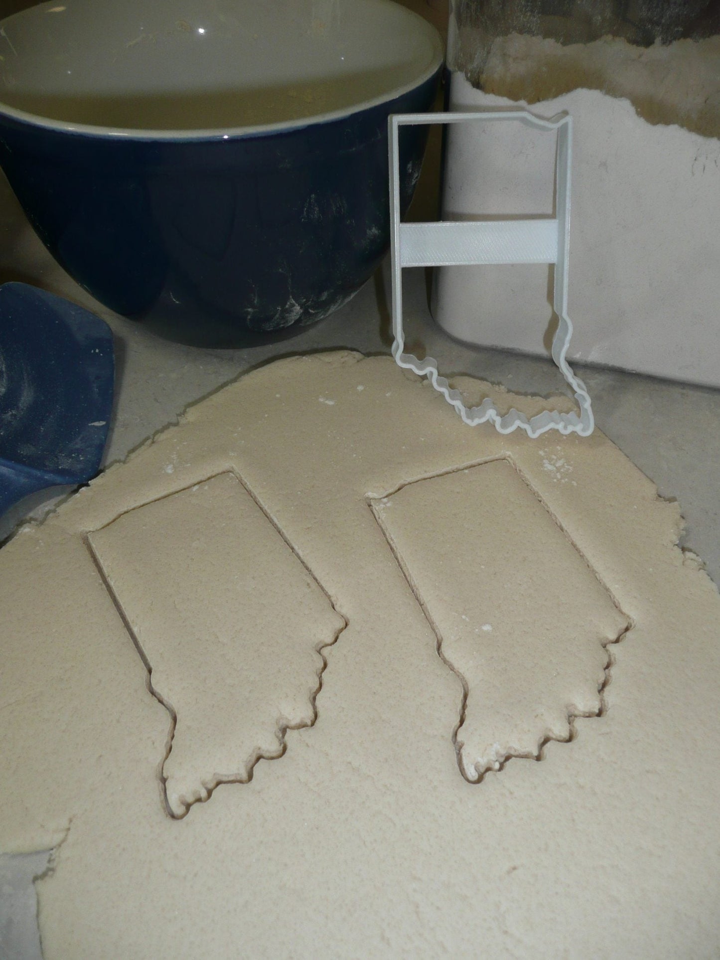 State of Indiana Outline Hoosier Crossroads of America Cookie Cutter USA PR2714