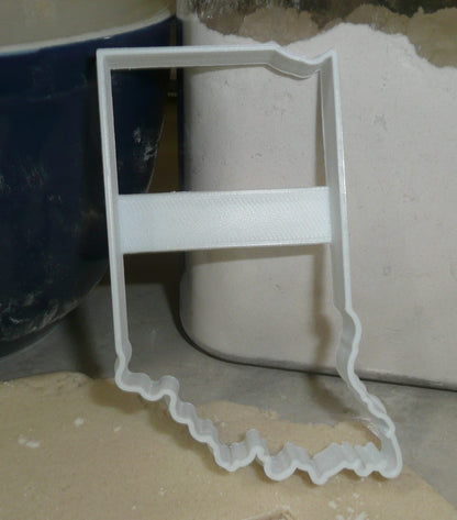 State of Indiana Outline Hoosier Crossroads of America Cookie Cutter USA PR2714