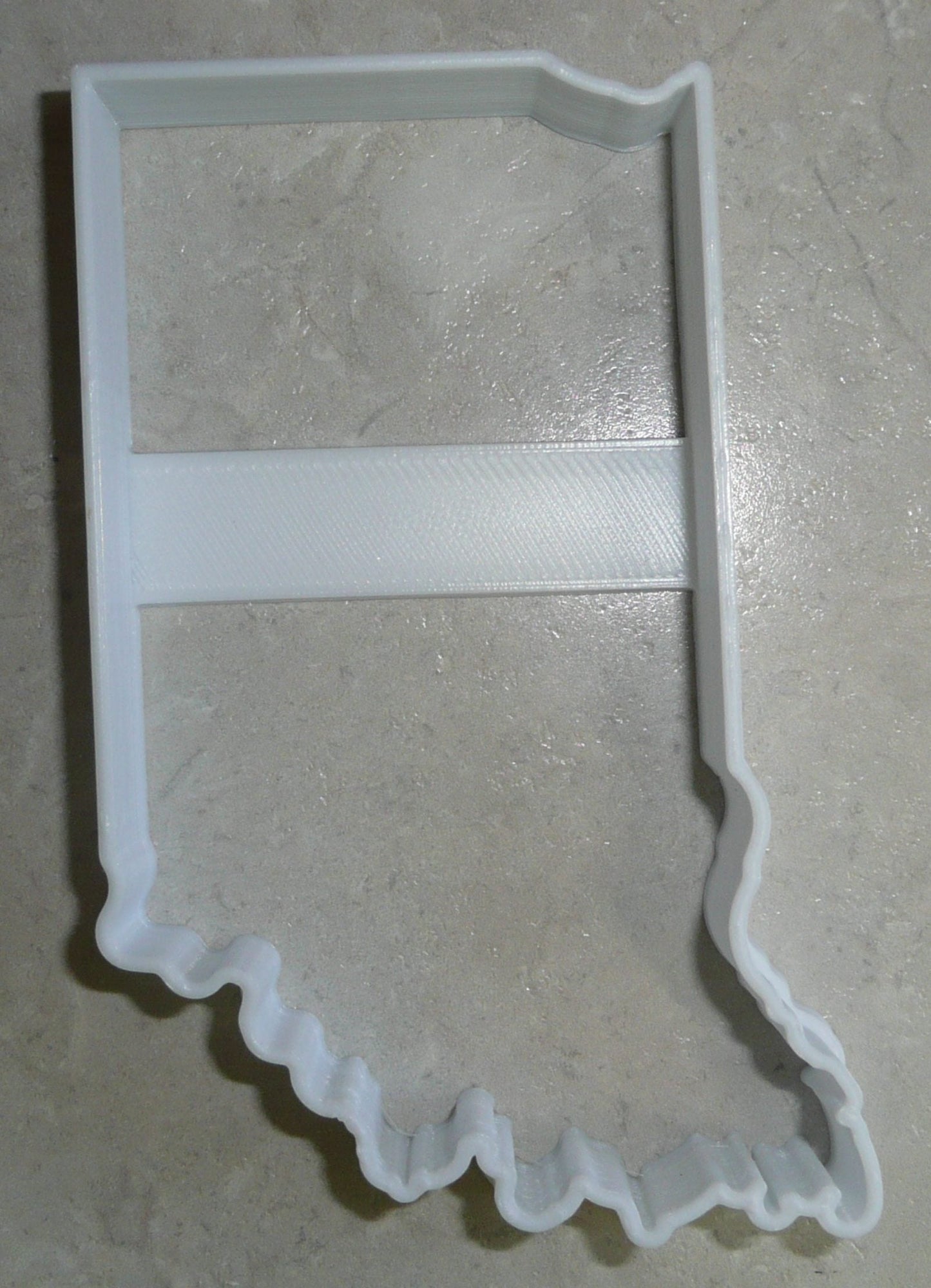 State of Indiana Outline Hoosier Crossroads of America Cookie Cutter USA PR2714