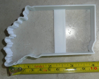 State of Indiana Outline Hoosier Crossroads of America Cookie Cutter USA PR2714