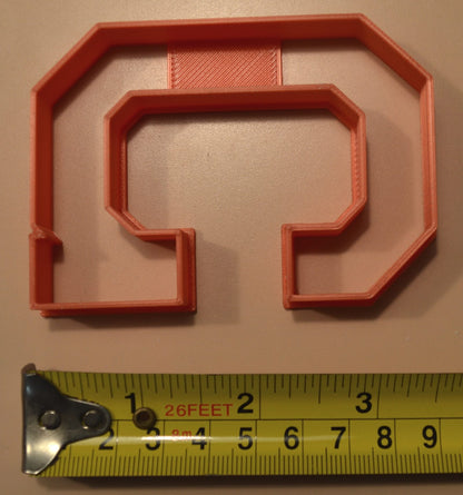 C Letter School Pride Athletics Cookie Cutter Made in USA PR2569