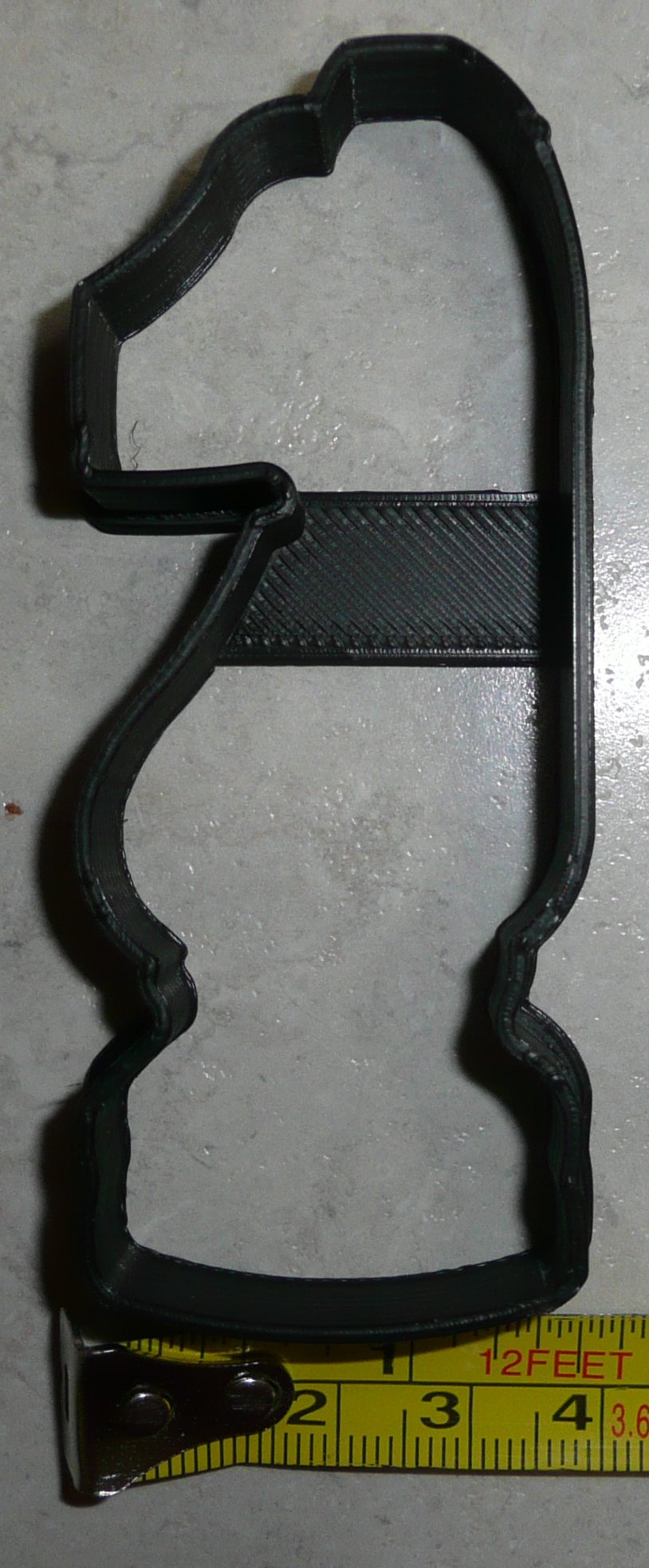 Knight Chess Board Game Piece Horse Cookie Cutter Made In USA PR2486