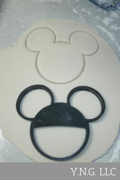 Mickey Mouse Head Cartoon Disney Character Cookie Cutter Made In USA PR528
