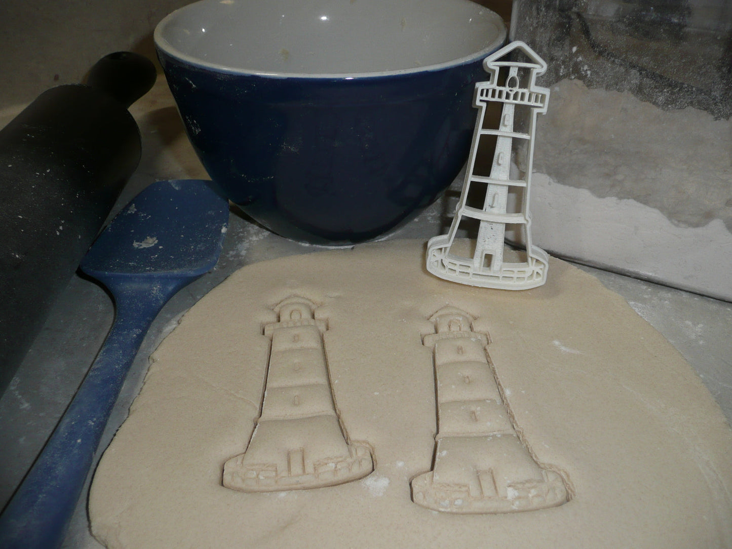 Lighthouse Light House Guiding Beacon Ocean Nautical Cookie Cutter USA PR2602