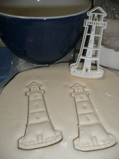 Lighthouse Light House Guiding Beacon Ocean Nautical Cookie Cutter USA PR2602