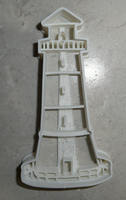 Lighthouse Light House Guiding Beacon Ocean Nautical Cookie Cutter USA PR2602