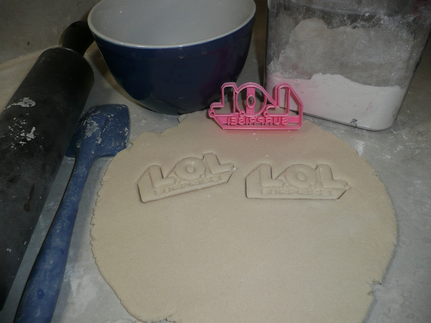 Little Outrageous Littles Surprise Doll Logo Cookie Cutter Made In USA PR2507