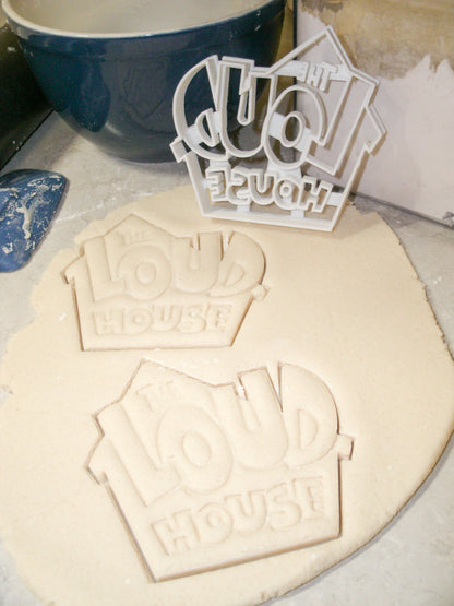 The Loud House Logo Animated Cartoon Cookie Cutter Made In USA PR2238