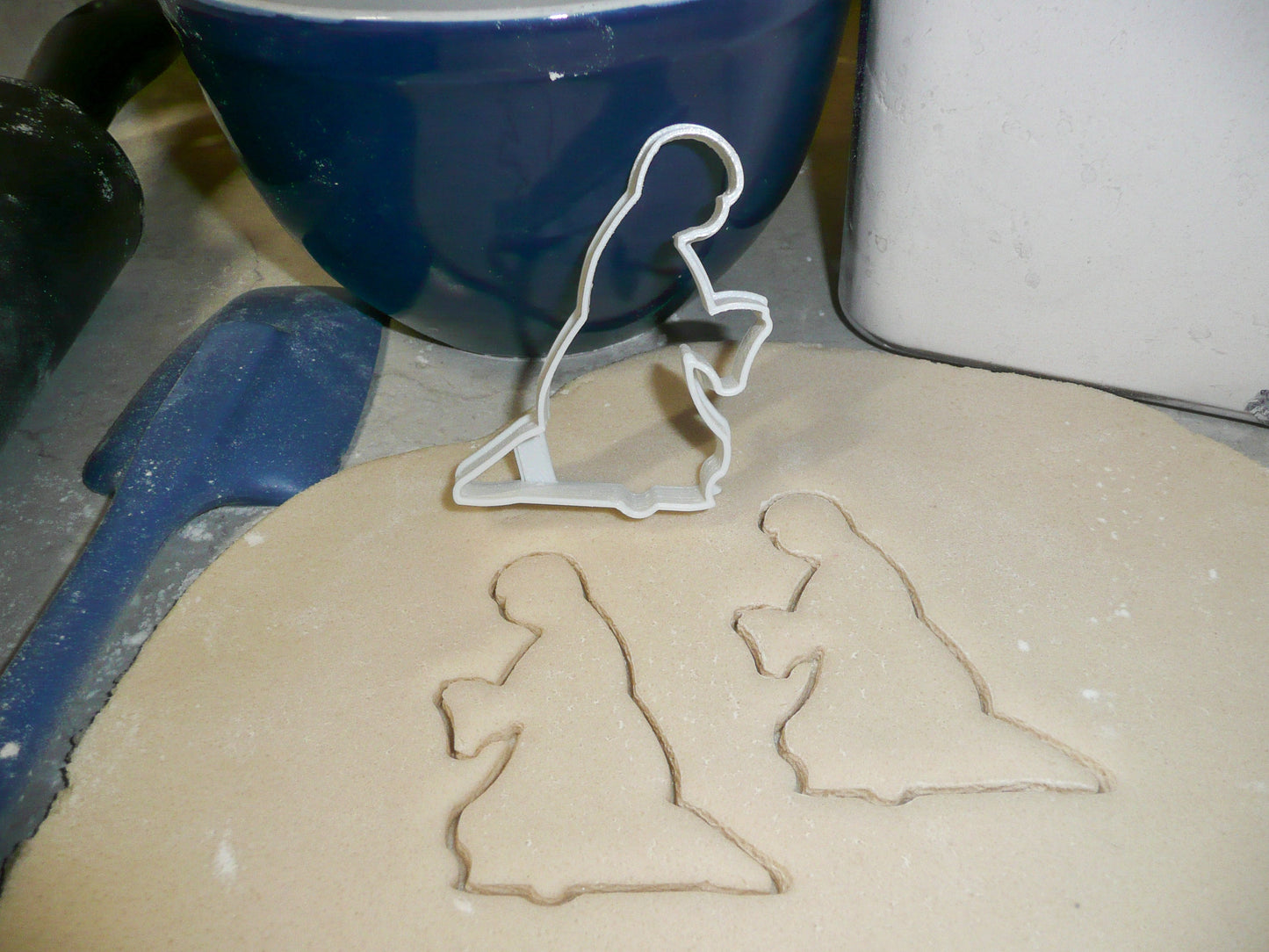 Mary Virgin Mother Of Jesus Christmas Nativity Scene Cookie Cutter USA PR2209