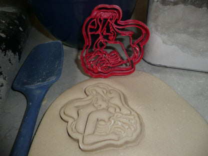 Little Mermaid Kids Cartoon Movie Set of 9 Cookie Cutter USA PR1442