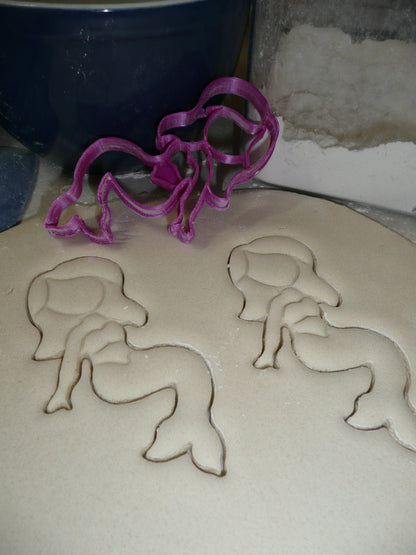 Mermaids And Merman Ocean Aquatic Creatures Set Of 6 Cookie Cutters USA PR1368