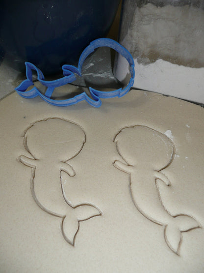 Mermaids And Merman Ocean Aquatic Creatures Set Of 6 Cookie Cutters USA PR1368