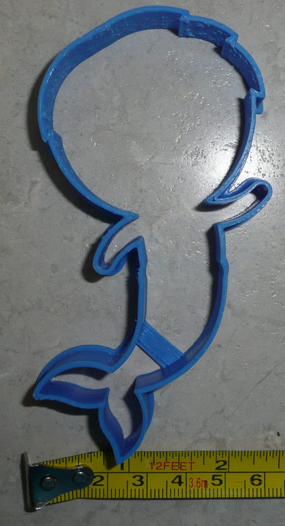 Merman Merboy Mermaid Aquatic Ocean Creature Cookie Cutter Made In USA PR2442