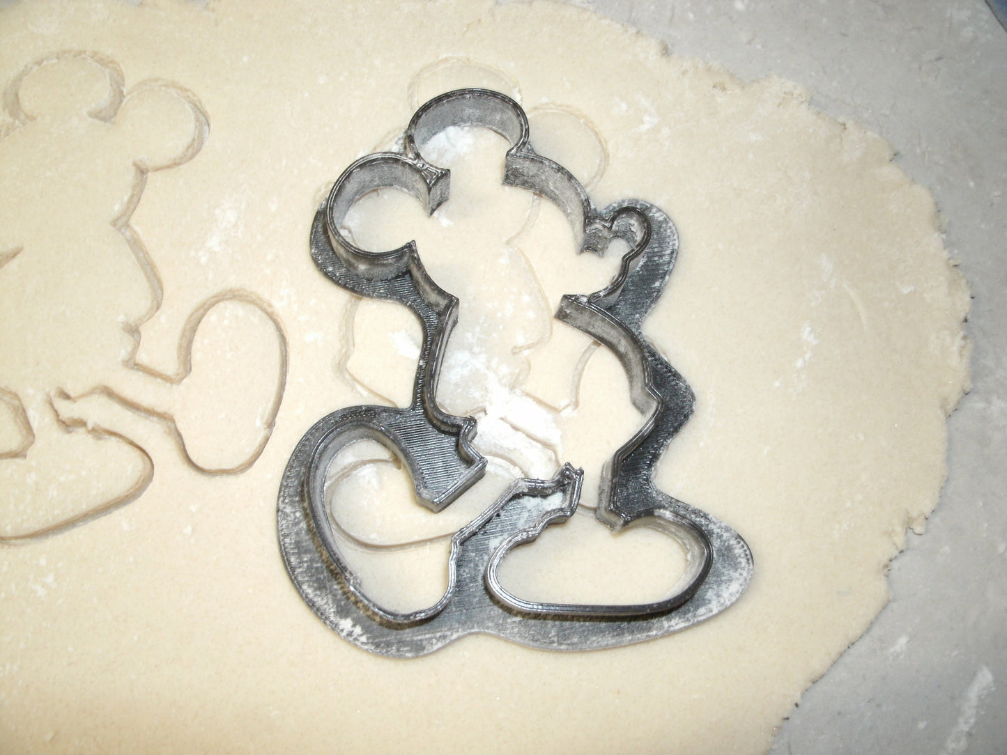 Mickey Mouse Full Body Silhouette Cartoon Disney Cookie Cutter USA PR522