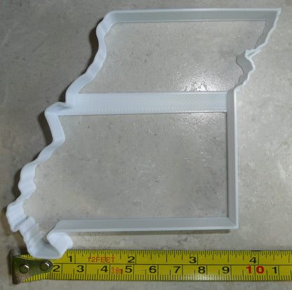 State of Missouri Outline Show Me Slogan Cookie Cutter Made In USA PR2718