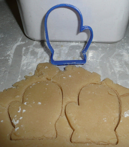 Mitten Outline Winter Season Christmas Cookie Cutter Made in USA PR252