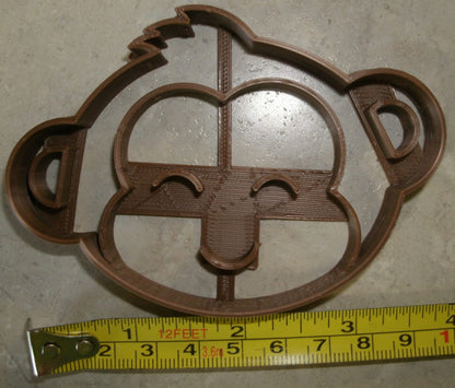 Monkey Face Detailed Zoo Animal Safari Cookie Cutter Made In USA PR2621