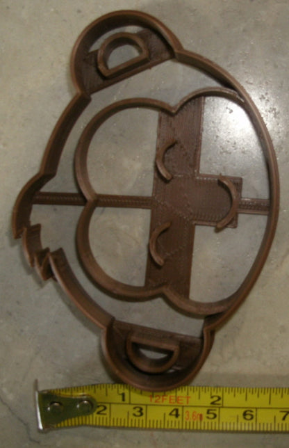 Monkey Face Detailed Zoo Animal Safari Cookie Cutter Made In USA PR2621