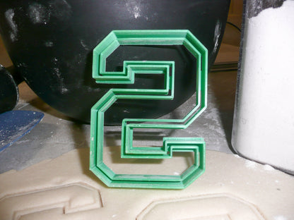 Michigan State University MSU S Letter Cookie Cutter Made In USA PR2226