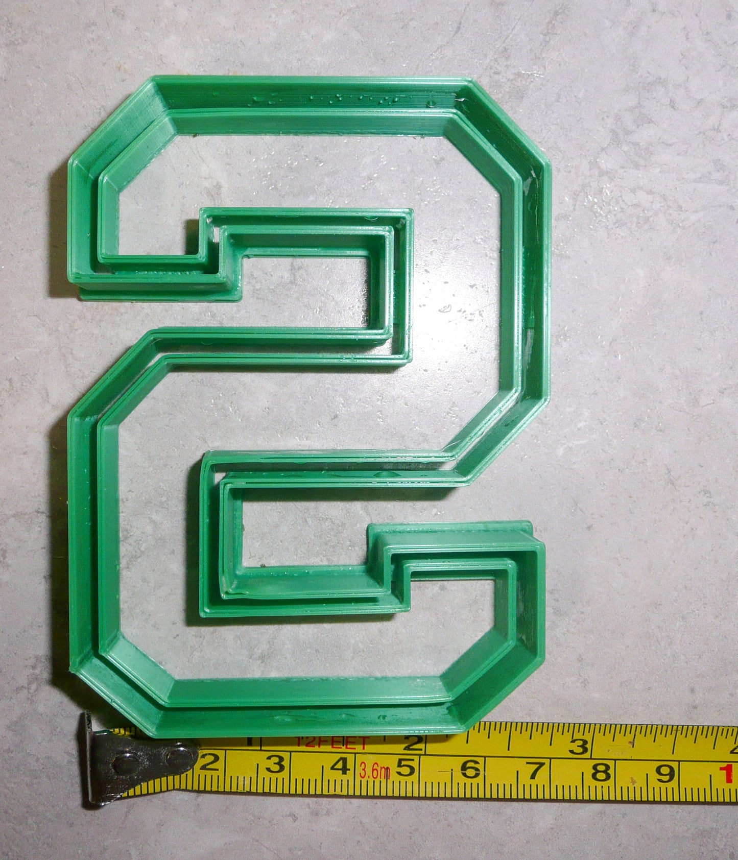 Michigan State University MSU S Letter Cookie Cutter Made In USA PR2226