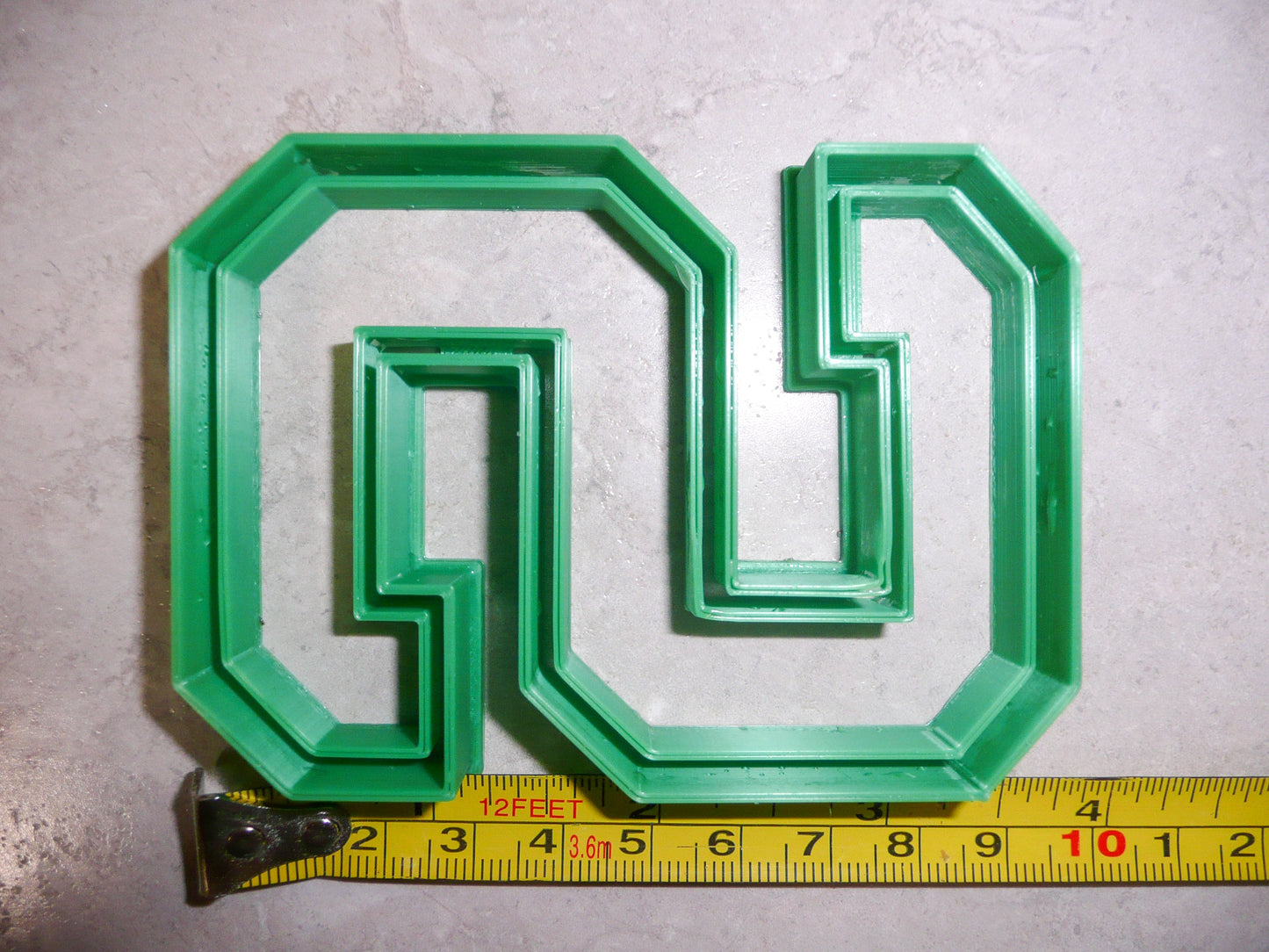 Michigan State University MSU S Letter Cookie Cutter Made In USA PR2226