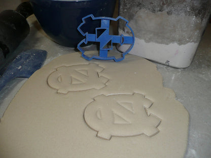 University Of North Carolina NC Letters Tar Heels Cookie Cutter USA PR2454