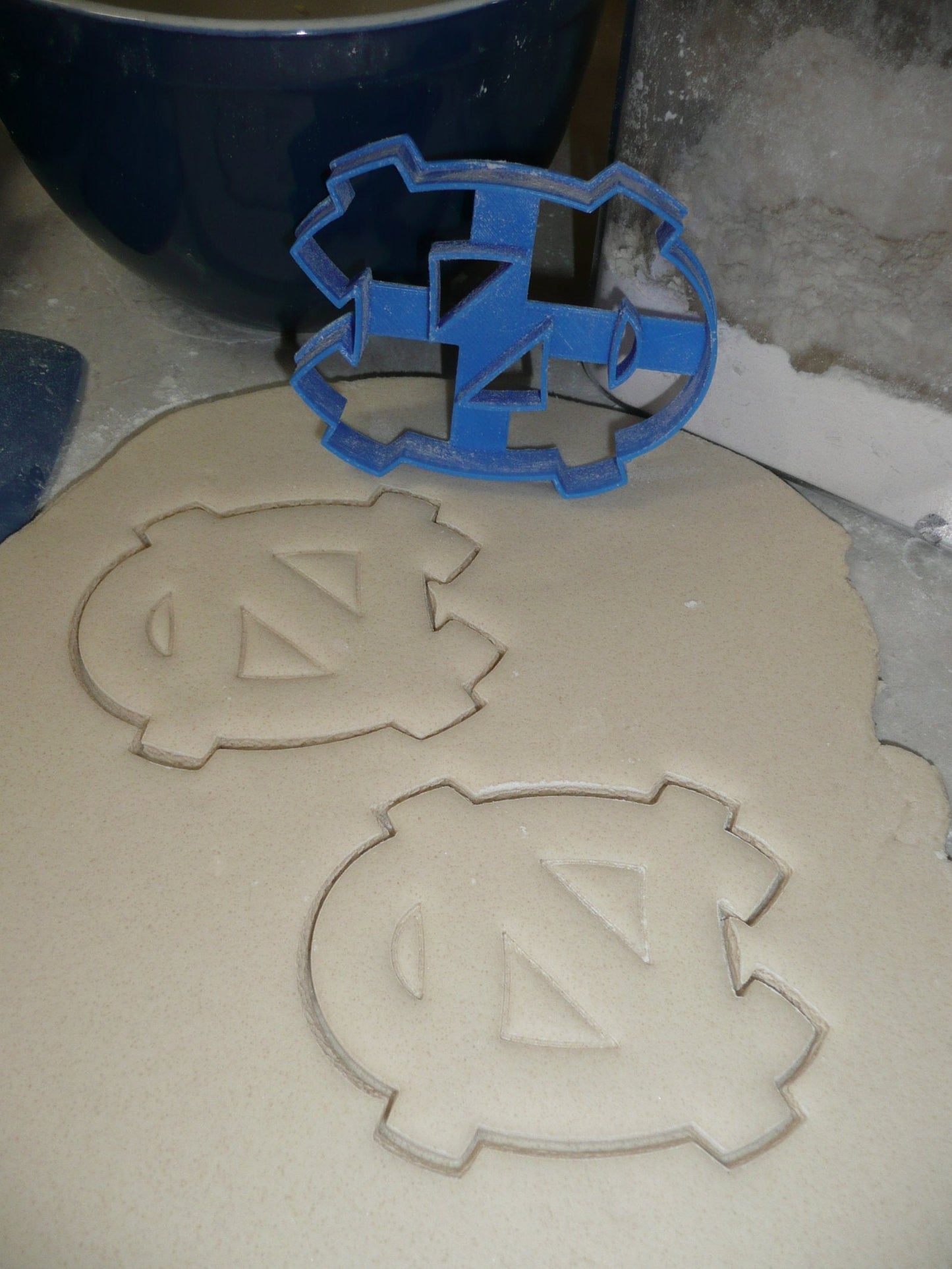 University Of North Carolina NC Letters Tar Heels Cookie Cutter USA PR2454