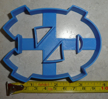 University Of North Carolina NC Letters Tar Heels Cookie Cutter USA PR2454