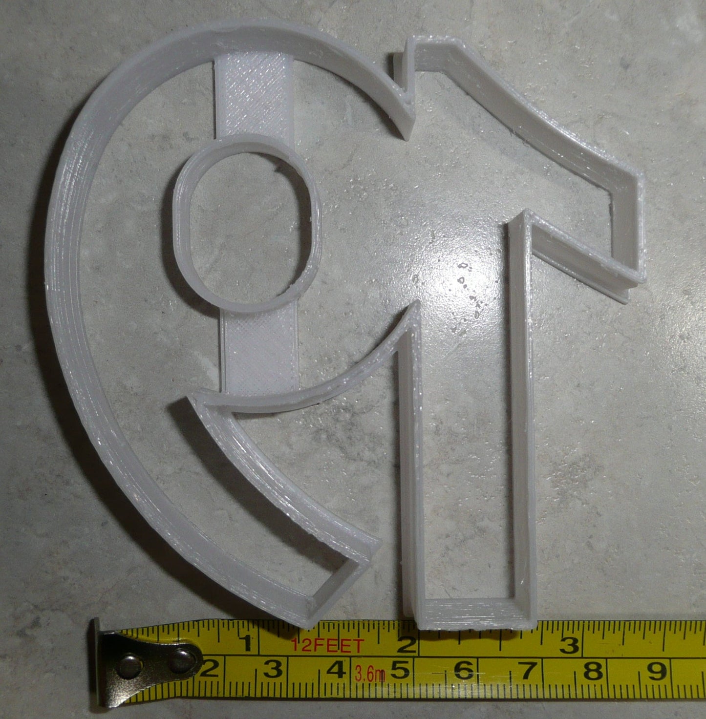 Number 19 Nineteen Birthday Anniversary Sports Cookie Cutter USA PR108-19