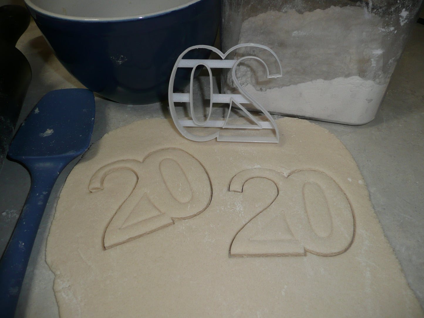 Number 20 Twenty Birthday Anniversary Party Cookie Cutter Made in USA PR108-20