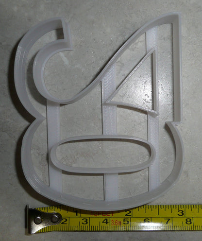 Number 20 Twenty Birthday Anniversary Party Cookie Cutter Made in USA PR108-20