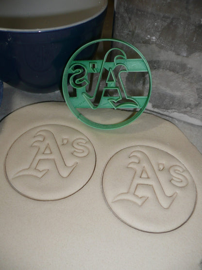 Oakland Athletics As Logo Baseball Sports Athletics Cookie Cutter USA PR2573