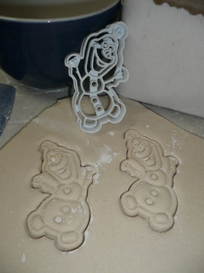 Frozen Movie Elsa Anna Sven Olaf Kristoff Set Of 6 Cookie Cutters USA PR1417