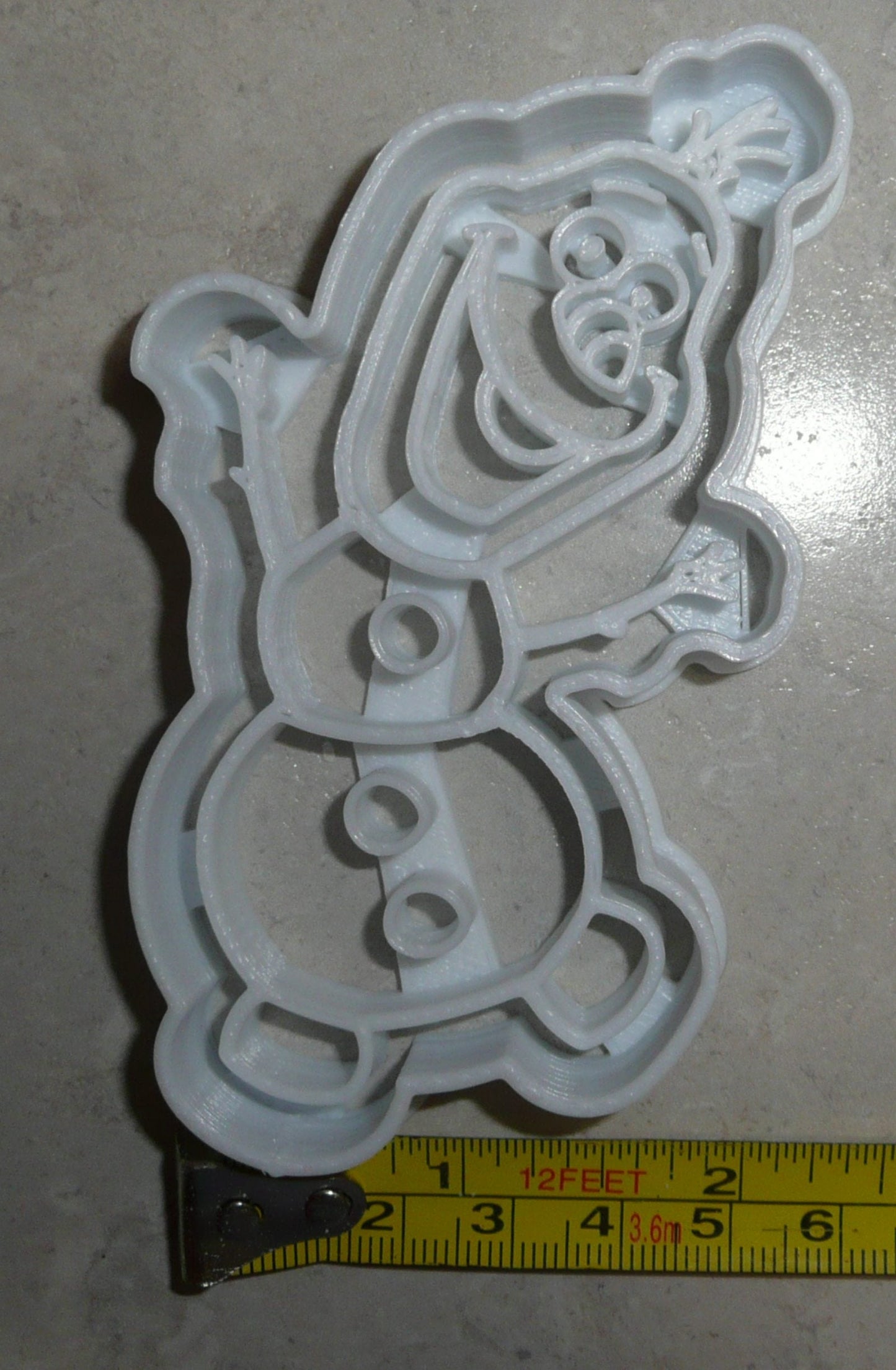 Olaf Snowman Frozen Movie Character Cookie Cutter Made in USA PR2647