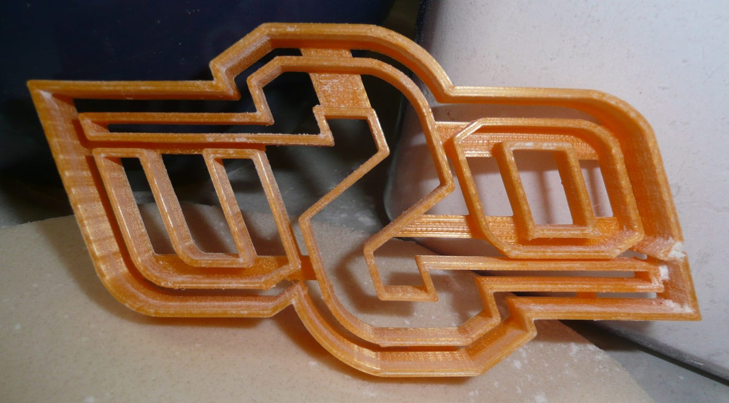 Oklahoma State University OSU Letters Sports Cookie Cutter USA PR2682