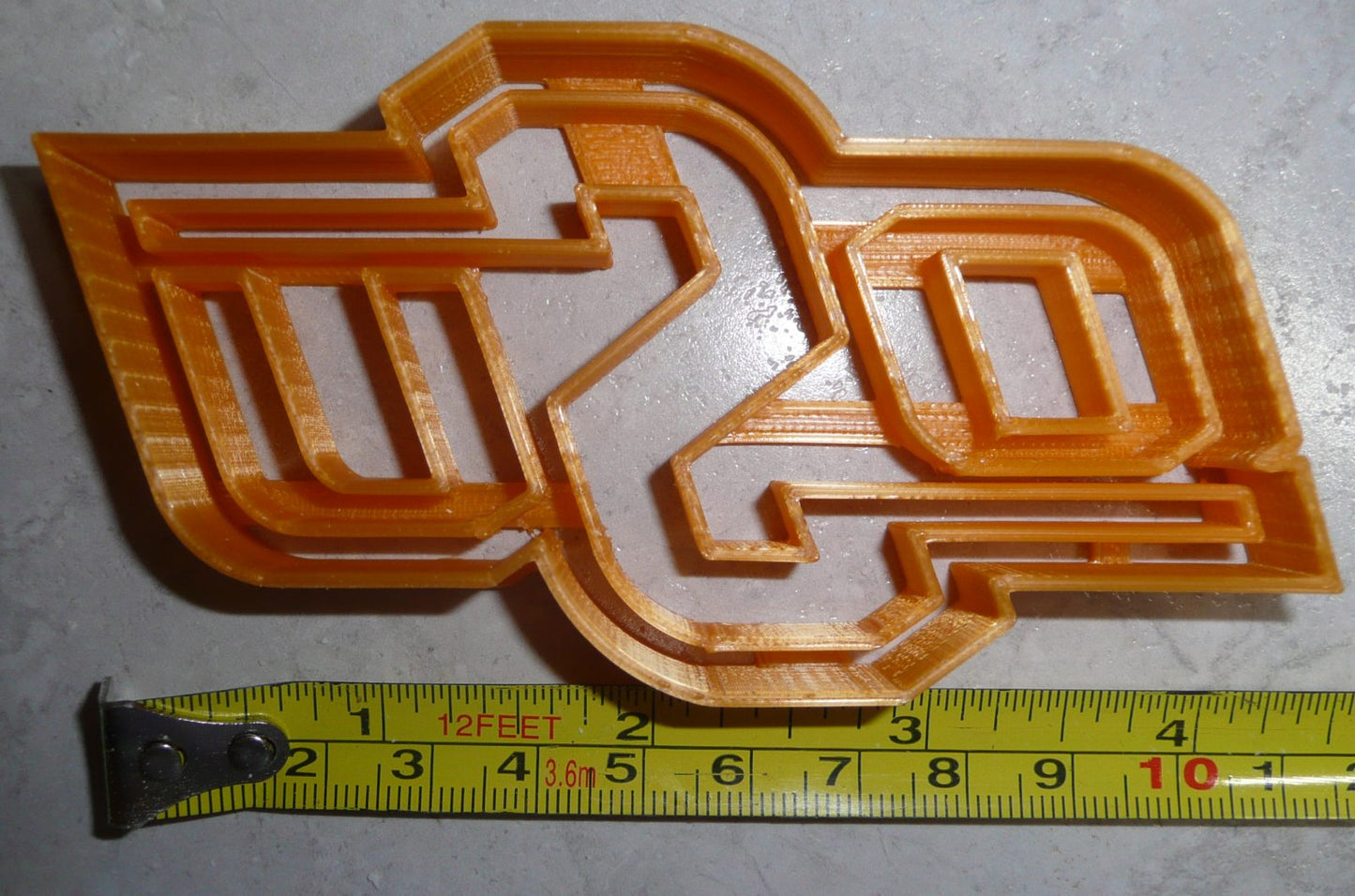 Oklahoma State University OSU Letters Sports Cookie Cutter USA PR2682