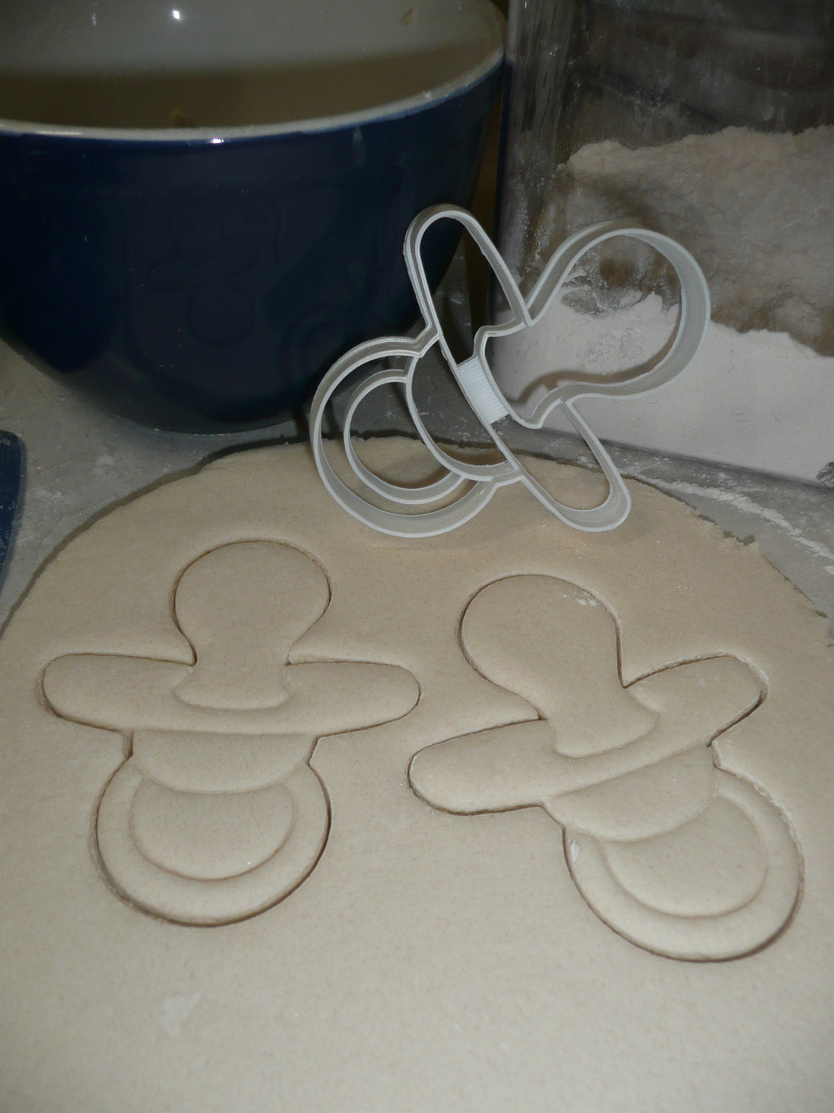 Pacifier Soother Binky Teether Baby Shower Newborn Cookie Cutter USA PR2463