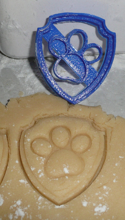 Ryder Badge Logo Paw Patrol Special Occasion Cookie Cutter USA PR325