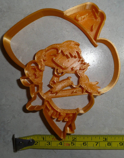 Pistol Pete OSU Oklahoma State University Cowboys Cookie Cutter USA PR2222