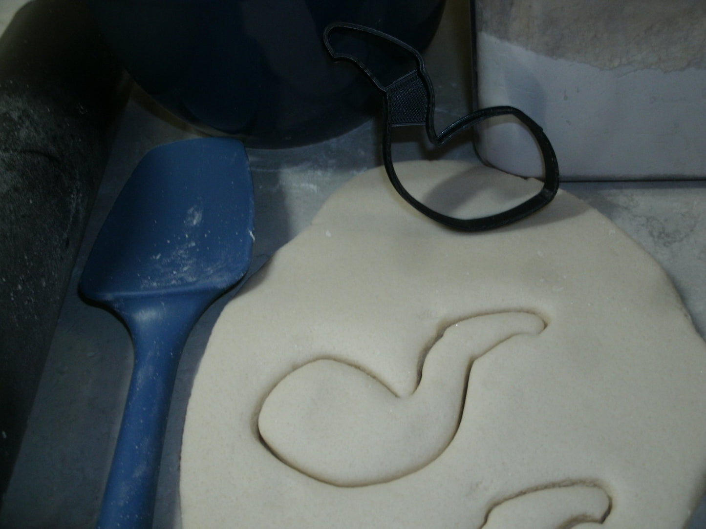 Pipe Smoking Sherlock Snowman Detective Mystery Cookie Cutter Made In USA PR2504